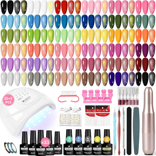 Kit semipermanente unghie 35 - kit,
