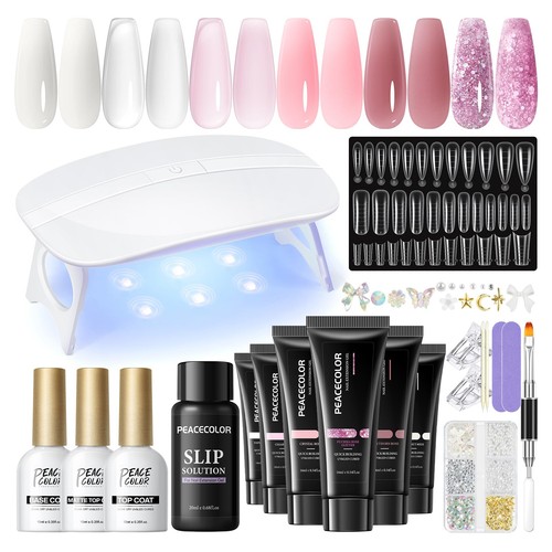 Peacecolor kit unghie gel - peacecolor,