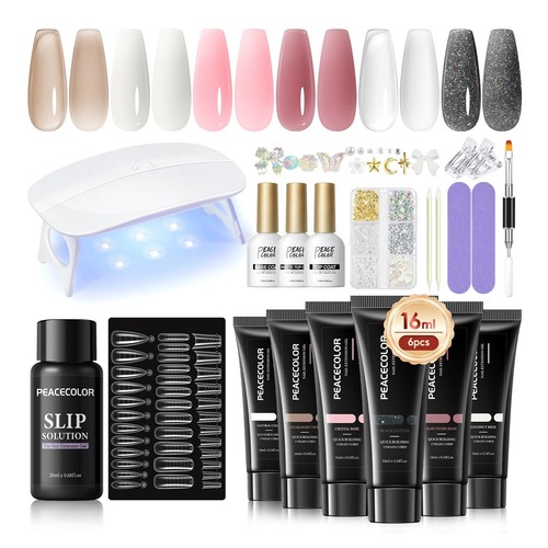 Peacecolor kit unghie - kit, gel