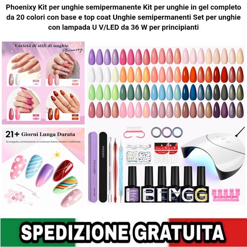 Kit unghie semipermanente - unghie,
