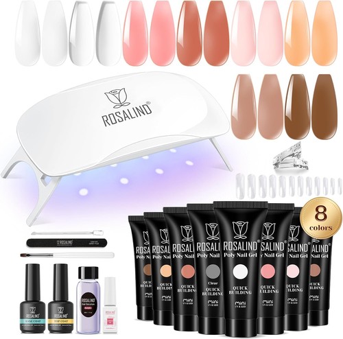 Kit ricostruzione unghie gel - kit, 8