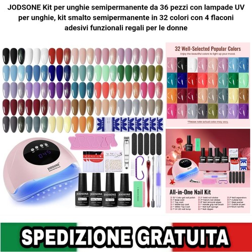 Kit unghie semipermanente - semipermanente, 36