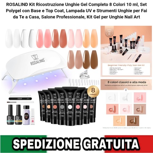 Kit ricostruzione unghie gel - kit,
