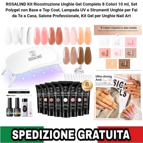 Kit ricostruzione unghie gel - ricostruzione,