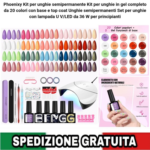 Kit unghie semipermanente - unghie,